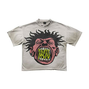 Camiseta cuadrada para hombre Servicios OEM profesionales de alta calidad disponibles Diseño de la mejor tarifa Su propio estilo Crop Boxy T Shirt - Product Image 3