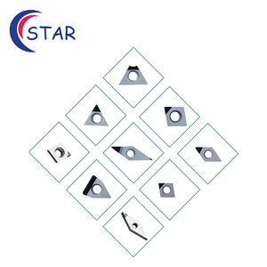 <span class=keywords><strong>PCD</strong></span> <span class=keywords><strong>vcgw</strong></span>/vcmt chèn cho các công cụ máy tiện CNC đa tinh thể kim cương biến cắt cho nhôm đồng kim loại màu - Product Image 3