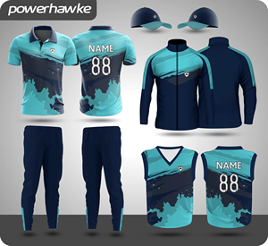 Camiseta de Cricket Prohawke y Pantalones de Uniforme con Colores en Contraste y Logotipo Personalizado para Adultos - Product Image 3