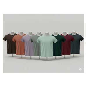 Camiseta de Algodón Estampada de Mezclilla de Calidad Maravillosa, Talla Grande, Doble Capa, Personalizada, Extra Grande, Ecológica, Formal, al por Mayor - Product Image 1