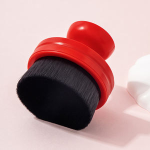 Rouge plat rond Portable mélange maquillage pinceau poudre Blush liquide Kabuki <span class=keywords><strong>fond</strong></span> <span class=keywords><strong>de</strong></span> <span class=keywords><strong>teint</strong></span> pinceau - Product Image 4