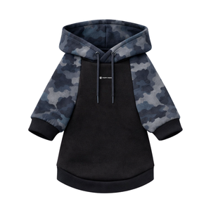 Sudadera con Capucha para Perro, Diseño Camuflaje Gris, Felpa Suave, Cálida y Acogedora, para Perros Pequeños y Medianos - Product Image 4