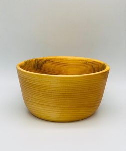 Tazón de madera profunda en pino de Weymouth Tazón de fruta blanca - Product Image 5