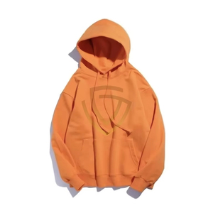 Sudadera con Capucha Unisex Ecológica de Poliéster/Algodón para Invierno, Tejido Liso, Secado Rápido, Transpirable, con Bolsillos - Product Image 1