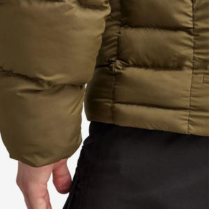 Veste d'hiver de luxe pour homme, camouflage, couleur personnalisée, rembourrage en polyester, imperméable, grande taille, longue veste à capuche, épaisse et chaude, en polaire - Product Image 5