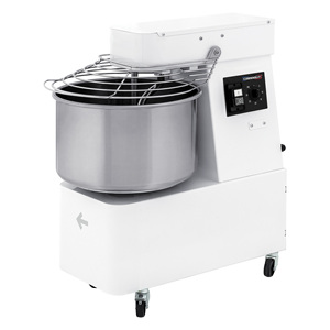 2-Speed <b>Spiral</b> Mixer with Fixed Head and 35 kg Bowl for Food Preparation - Product Image 1