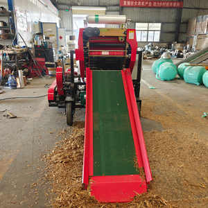 Máquina empacadora completamente automática para empacadora y embaladora de heno de pastoreo pequeño, Mini balas redondas de ensilaje de maíz - Product Image 3