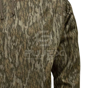 Best Price New Arrival <b>Men's</b> <b>Camo</b> <b>Hoodie</b> Custom Polyester Cotton Low MOQ Plain Dyed <b>for</b> Winter - Product Image 4
