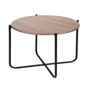 Mesa de centro redonda de alta calidad Haushalt HHST2/3, estructura metálica resistente, precio atractivo, diseño conciso, directamente del fabricante. - Product Image 1