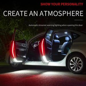 Lumière de nuit pour porte de voiture LED 12V, nouvel accessoire automobile, lampe d'ambiance pour la décoration et la sécurité - Product Image 5