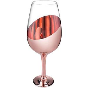 Ensemble traditionnel de 2 verres à vin en verre de cuivre personnalisés - Product Image 4