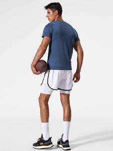 Camisetas de Gimnasio para Hombre 100% Algodón al por Mayor, Camisetas de Entrenamiento con Logotipo Personalizado, Camisetas Lisas y Estampadas de Alta Calidad para Hombre - Product Image 3