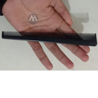 Ensemble de ciseaux professionnels pour couper les cheveux avec peigne |   Kit de ciseaux à effiler pour barbier |   Outils de salon à manche noir et rouge