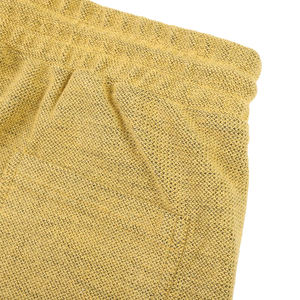 Wholesale <b>Yellow</b> Drawstring Waistband Summer <b>Men</b> Cotton <b>Shorts</b> Cargo <b>Shorts</b> for <b>Men</b> with OEM Service - Product Image 5