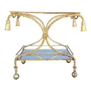 Carro de servicio de restaurante de Hotel esclavos dobles de vidrio transparente de 2 niveles, diseño moderno, carrito de servicio de comida con acabado plateado - Product Image 5