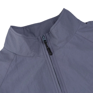 Customized Design Perfect Cutting Low Price New Arrived Private Label Trending Fashionable <b>Canvas</b> Stand Collar Coaching <b>Jackets</b> - Product Image 3