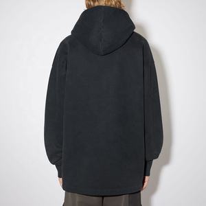 DEC Manufacturer Cotton High Quality Hoodie Streetstyle 100% Pure Cotton Sweatshirts With No <b>String</b> Oversized Hoodies For Men - Product Image 2