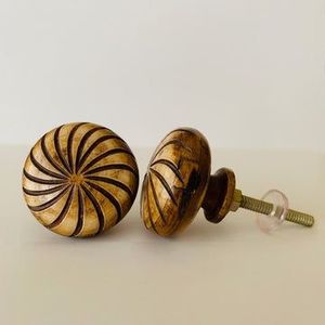 Eco-Friendly Modern Home and Hotel Furniture <b>Knobs</b> Natural Bone <b>Door</b> Handle Handmade Carved Elegant and Unique Design - Product Image 1