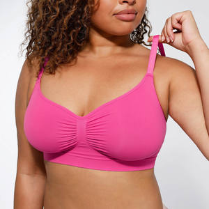 WD AMZ Übergrößen-BH in Vielen Farben Vollständig Bedeckender Alltags-BH Versteckt Rückenfett Bralette Nahtloser Push-Up-BH für Damen - Product Image 2