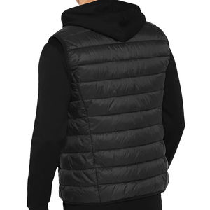 Ligero slim fit al aire libre Puffer chaleco hombres invierno cálido sin mangas reversible puffy chaleco chaqueta para senderismo viajar - Product Image 2