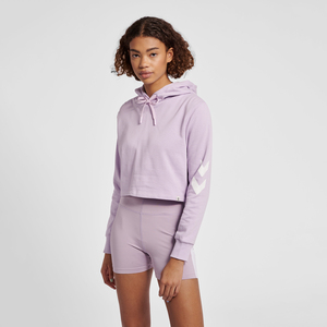 เสื้อฮู้ดผู้หญิงเสื้อครอปมีฮู้ดเสื้อครอปแบบสั่งทำ - Product Image 1