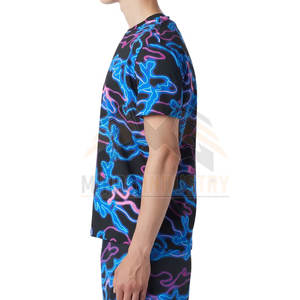 เสื้อยืดผู้ชายน้ำหนักเบาแห้งเร็วพิมพ์ลายแฟชั่นสำหรับใส่กลางแจ้ง - Product Image 4