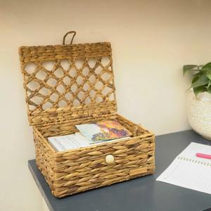 Handmade Water Hyacinth <b>Storage</b> <b>Box</b> Handmade <b>Storage</b> <b>Box</b> Eco-Friendly Natural Home and Home <b>Decor</b> Wholesale from Vietnam - Product Image 1