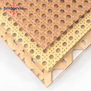 Bamboo Woven Clear Acrylic Sheet Transparent PMMA Board Custom Size for Home Decor Partitions Furniture Commercial Decoration - Product Image 1