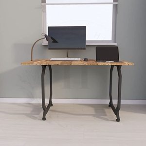 Patas de banco y mesa de metal negro resistente al por mayor, patas de muebles de hierro de buena calidad para uso en cocina y dormitorio al aire libre - Product Image 2