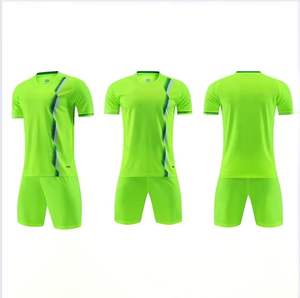 Uniforme de fútbol de poliéster 100%, ropa de equipo de alta calidad, servicio de logotipo de diseño floral, servicio OEM personalizado incluido automatizado - Product Image 1