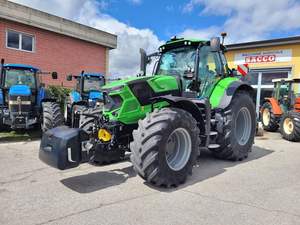 Tracteur agricole 4x4 noir 75 CV, tracteur agricole à marche arrière, boîte de vitesses automatique, machine de travail de terrain - Product Image 5