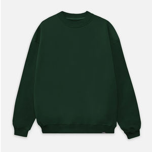 Sudadera Extra Grande de Felpa Francesa de 380g, Estilo Vintage 2026, Manga Regular, Personalizada, 100% Algodón, Cuello Redondo, Corte Holgado, Color Sólido - Product Image 4