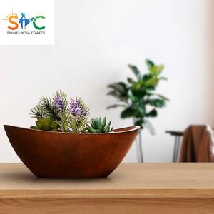 Bol décoratif en bois courbé pour ottoman, salon, cuisine, restaurant, bols pour servir la salade - Product Image 5