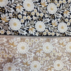 3D Colorful Flowers Embroidered Tulle Fabric Mesh Floral Wedding Tulle Lace Fabric for Dress - Product Image 1