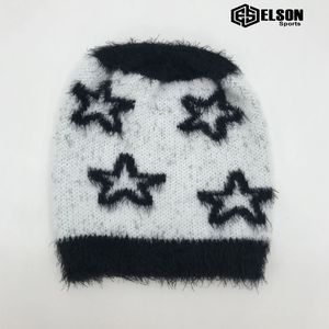 La mejor calidad, gran oferta, sombreros de invierno personalizados, gorra de calavera para hombres y mujeres, gorros tejidos de tela de araña Jacquard Y2k - Product Image 2