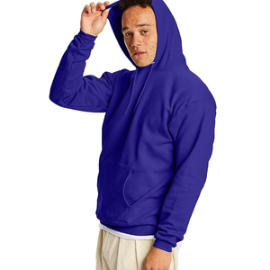 Custom Regular Fit Boxy Hoodie 2025 Winter Streetwear Pullover 100% algodón Hombres Mujeres Gimnasio Moda Marca Boutique OEM al por mayor - Product Image 3