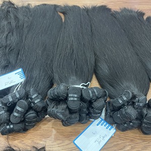 Extensiones de Cabello Humano Virgen Remy Vietnamita de Súper Alta Calidad, Doble Trama a Máquina, Listas para Enviar - Product Image 1