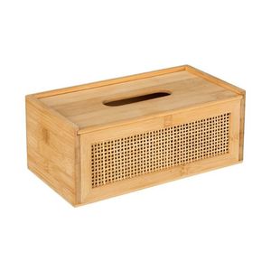 Couvercle de boîte à mouchoirs en bambou personnalisable de haute qualité en forme de rectangle pour la table et les ustensiles de cuisine directement du Vietnam - Product Image 3
