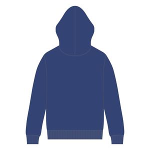 Felpa con cappuccio Royal Blue da uomo HBCU felpa con cappuccio in ciniglia bianca e disegno ricamato stile di vita greco abbigliamento personalizzato College - Product Image 3