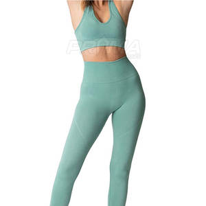 La mejor calidad Fitness Yoga Legging Pakistán Hecho Nuevo diseño Gym Wear Yoga Set para mujeres en el mejor material - Product Image 6