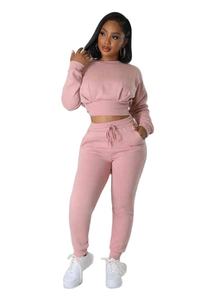 Women's Comfortable Gym Training Sports Jogger <b>Pants</b> and Long Sleeve Sweatshirt Set Printed Technics Hoodies & Sweatshirts - Product Image 4