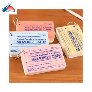 แฟลชการ์ดพิมพ์ออฟเซ็ตคุณภาพสูง | การ์ดเรียนรู้ดีไซน์แบบกำหนดเองจากโรงงาน - Product Image 2
