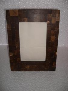 Personnalisez tous les matériaux en bois/corne/os/coquille Nouveau cadre photo élégant Inde Produit populaire - Product Image 2