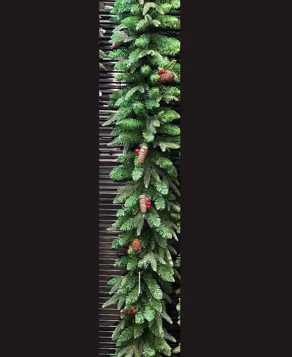 Индивидуальные рождественские украшения для елки, высокое качество, производитель, искусственные двери гаража, украшения для дома, рождественские гирлянды и венки