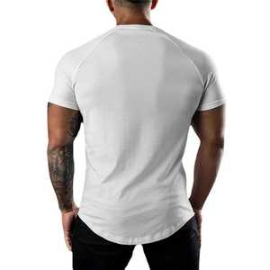 Camiseta de manga corta de algodón 100% de alta calidad para hombres de talla grande OEM personalizable estilo casual impreso Technics buen precio - Product Image 5