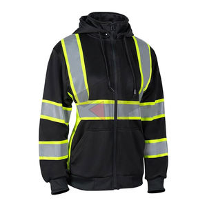 เสื้อแจ็คเก็ตนิรภัยสะท้อนแสงสำหรับผู้หญิง ดีไซน์ตามสั่ง คุณภาพพรีเมียม น้ำหนักเบา - Product Image 3