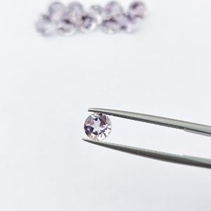 DIY Jewelry Accessories High Quality 4mm to 10mm Natural Rose De <b>France</b> Amethyst Round Cut Loose Gemstones at Wholesale Price - Product Image 1