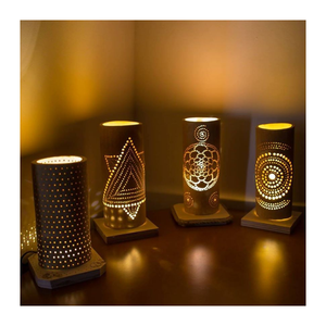 Lámpara de bambú tejida a mano de alta calidad: iluminación acogedora y respetuosa con la tierra para una vida sostenible y un ambiente hogareño elegante de Vietnam - Product Image 1