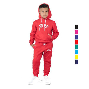ชุดวอร์มเด็กผู้ชายแบบมีฮู้ด ล้างสีแบบแอซิดวอช คุณภาพสูง ราคาประหยัด เป็นมิตรกับสิ่งแวดล้อม โลโก้ด้านหน้า ผ้าฝ้าย 100% สไตล์สตรีทแวร์ มีกระเป๋าข้าง  รับสั่งทำได้ - Product Image 5