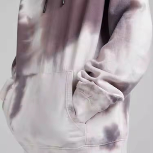 Sudadera con Capucha Personalizada para Hombre, Lavado Ácido, Estilo Desgastado, Gruesa, 100% Algodón, Chándal Estampado para Hombre - Product Image 4